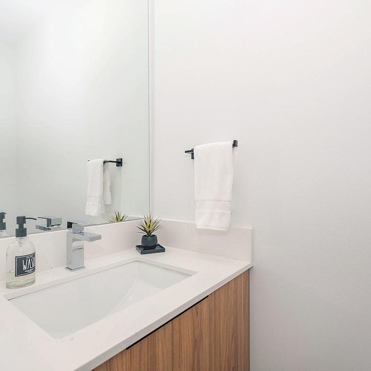 Contemporary kitchen plumbing